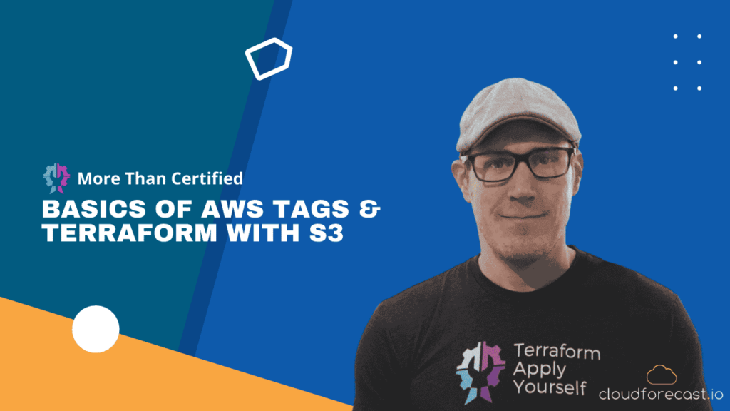 Aws tags in terraform with s3