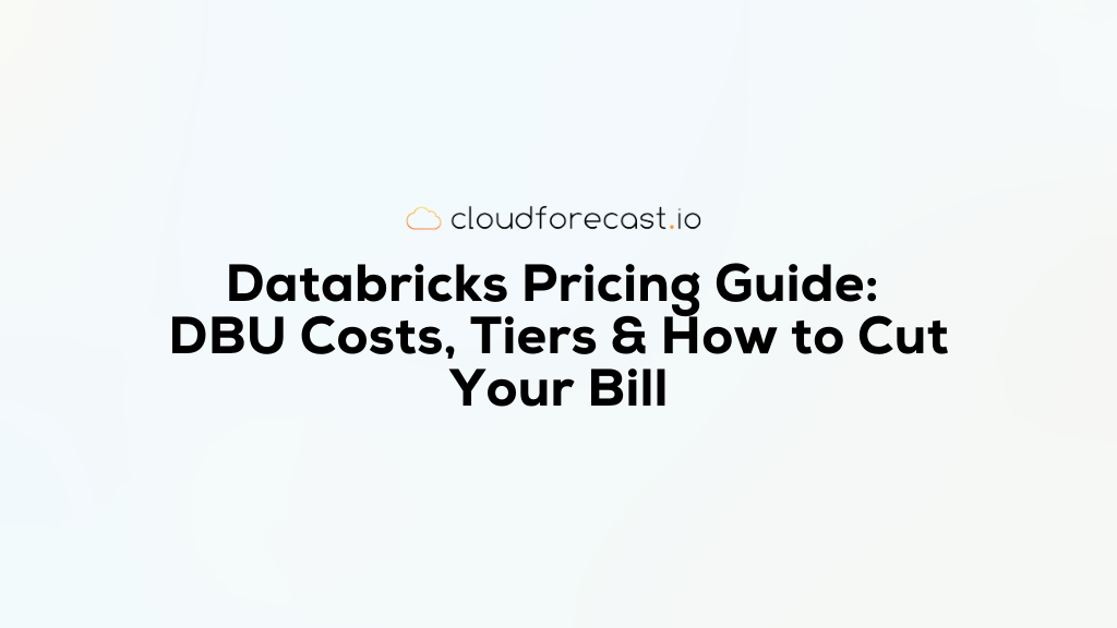 databricks pricing guide