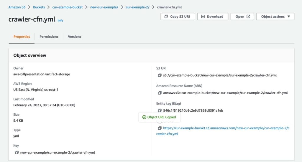 deploy the CloudFormation stack by navigating to the crawler-cfn