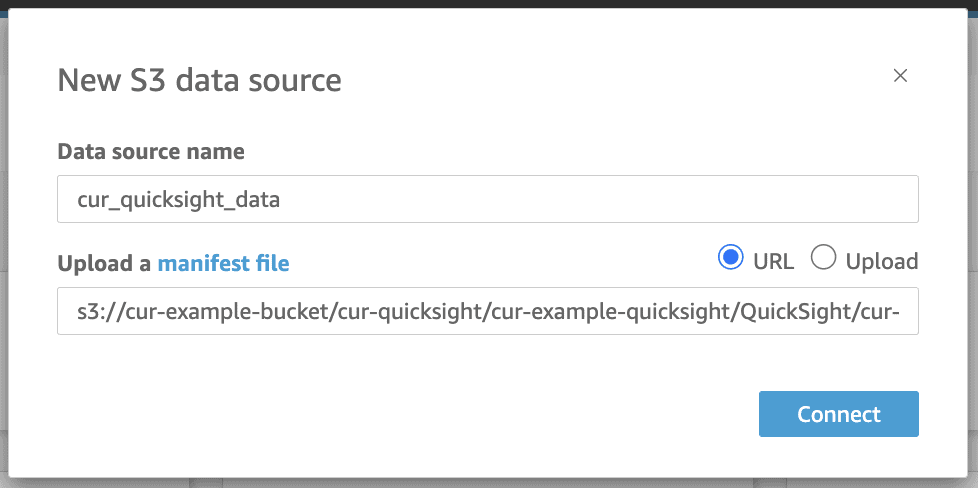 Ready to ingest our CUR report into QuickSight