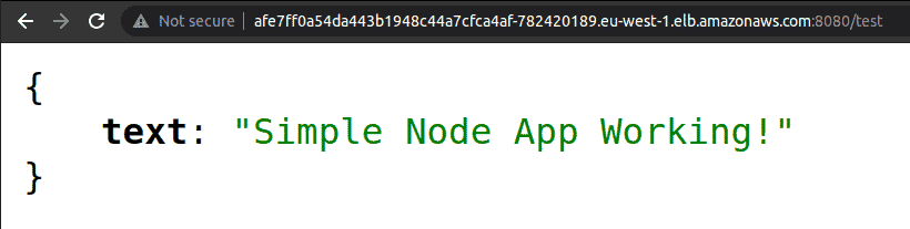 Application Running