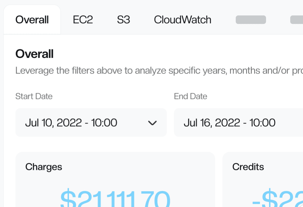 Find any cost anomalies