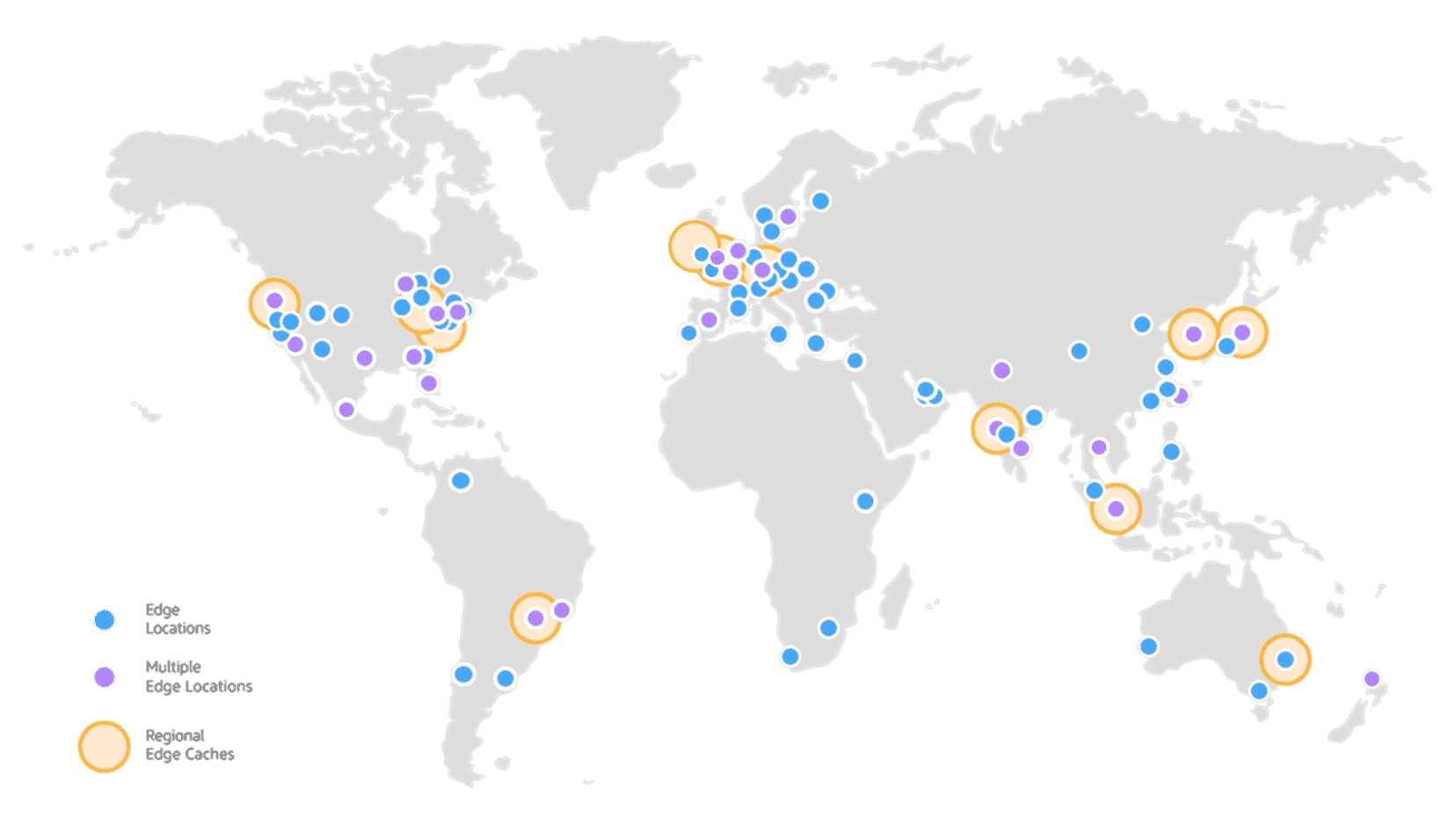 AWS Edge Server Locations