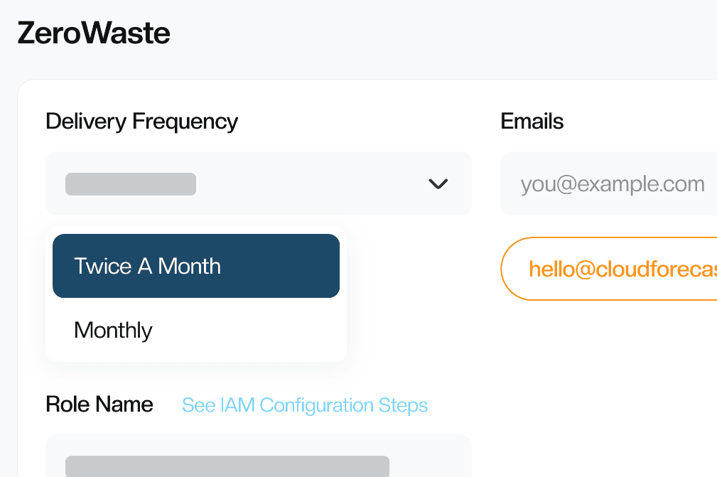 Proactive reports via email